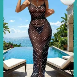 Cover negro con bolas blancas