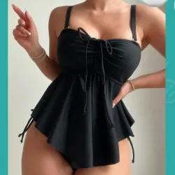 Juego de bikini negro