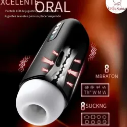 Masturbador masculino por carga USB