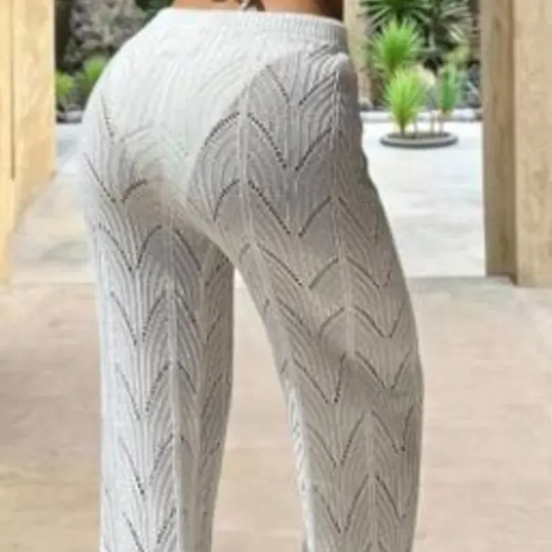 Pantalon tejido