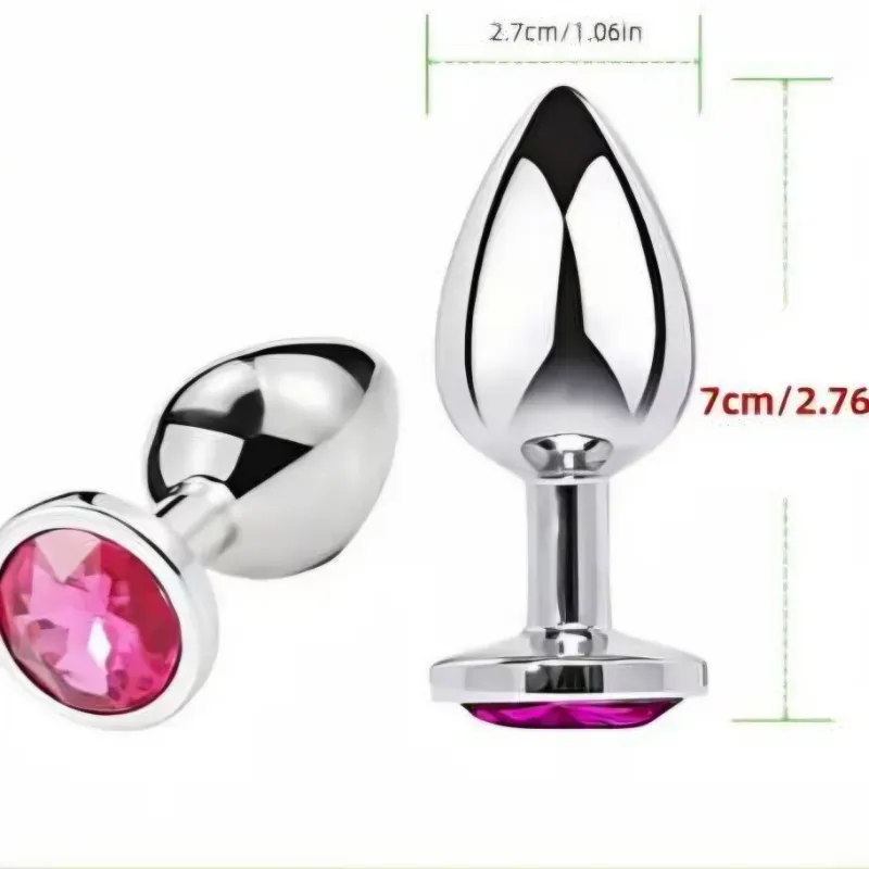 Plug anal con joya