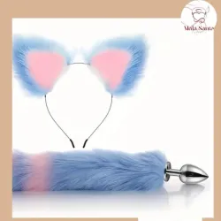 Plug con colita y orejitas