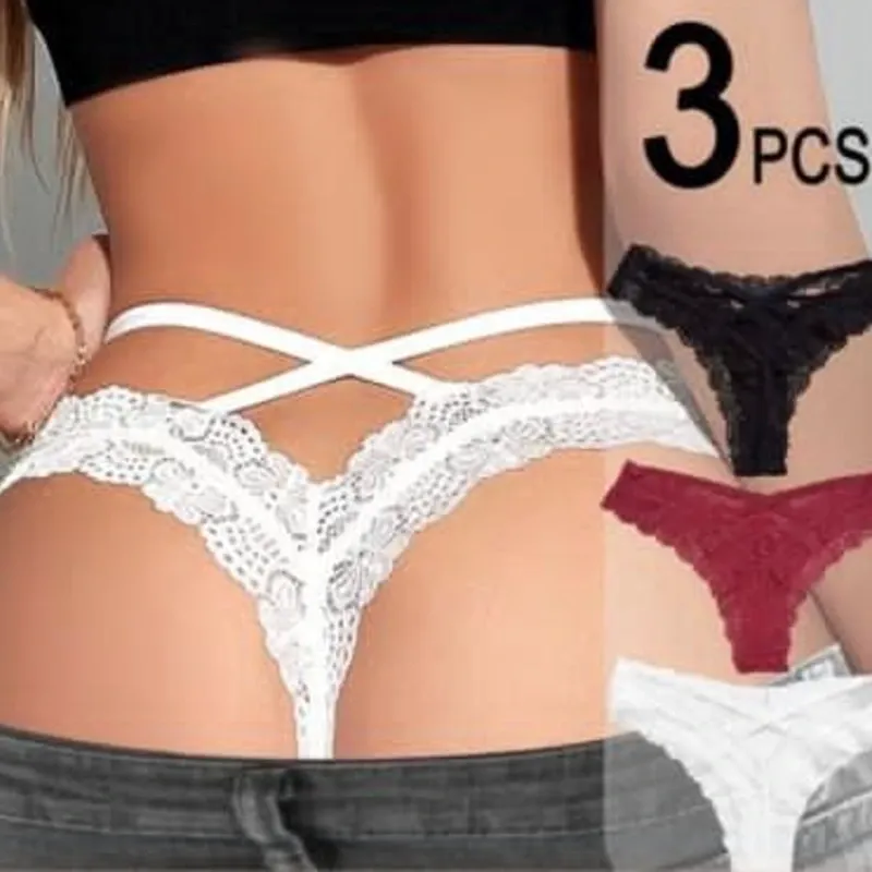 Set de 3 tangas