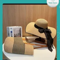 Set de bolso y pamela