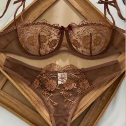 Set de dos piezas carmelita