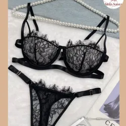 Set de dos piezas negro