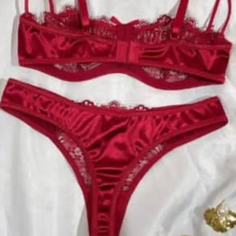 Set de dos piezas rojo