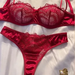 Set de dos piezas rojo