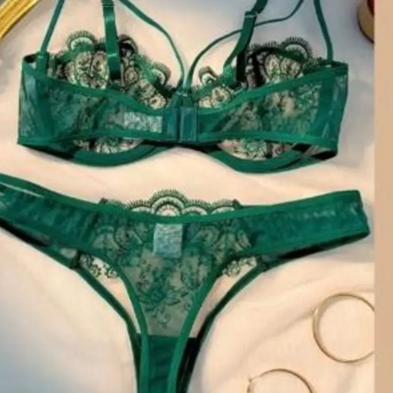 Set de dos piezas verde