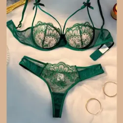 Set de dos piezas verde