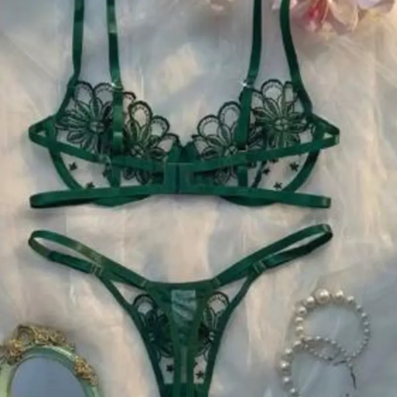 Set de dos piezas verde