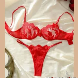 Set rojo de 2 piezas