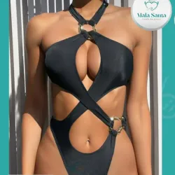 Triquini negro de hilo