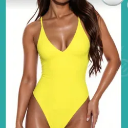 Truza de hilo amarilla