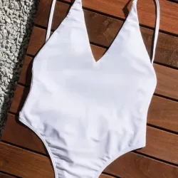 Truza de hilo blanca