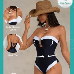 Truza negra y blanca