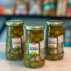 Aceituna fina con pimiento 163g