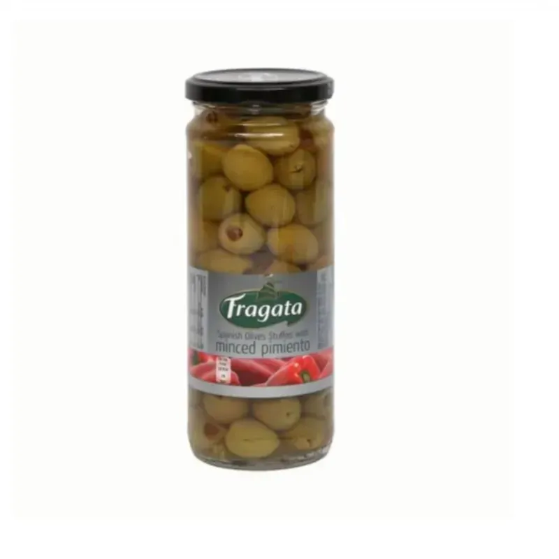 Aceitunas rellenas con pimiento Fragata 340gr