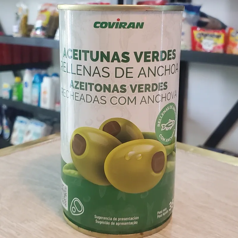 Aceitunas Rellenas de Anchoa 350GR