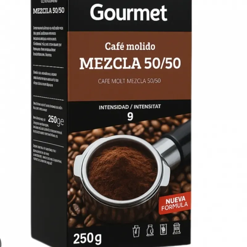 Cafe Molido Mezcla 50/50 250gr