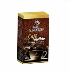 Café molido tueste natural Pura sangre  250gr