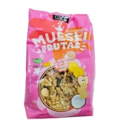 Cereal Muesli Crujiente con Frutas  