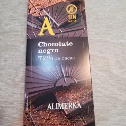 CHOCOLATE NEGRO 72% DE CACAO