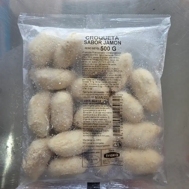 Croquetas de Jamón Froxá 500gr