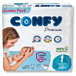 Culeros Confy 10PCS, De 2 a 5 KG