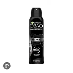 DESODORANTE SPRAY OBAO BLACK  ANTIBACTERIAL -ANTIMANCHAS 150ML