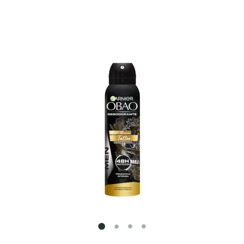 DESODORANTE SPRAY OBAO TATTOO INTENSE REBEL 150ML