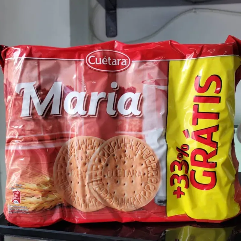 GALLETAS MARIA CUETARA 800GR (4paquetes)