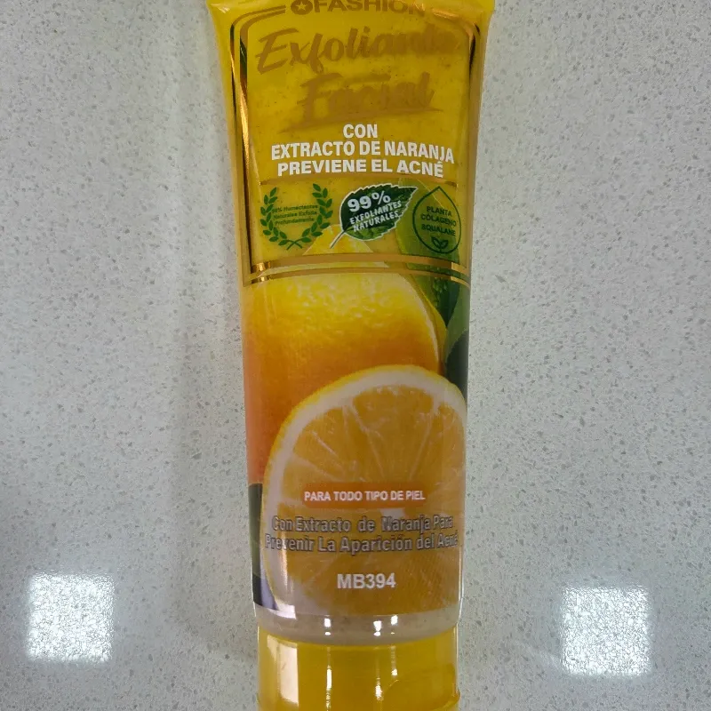 Gel exfoliante facial de Naranja 120ml