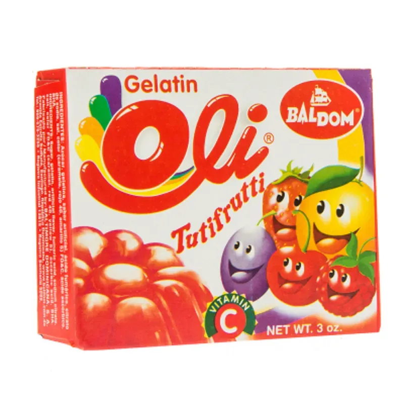 Gelatina Tutti Frutti
