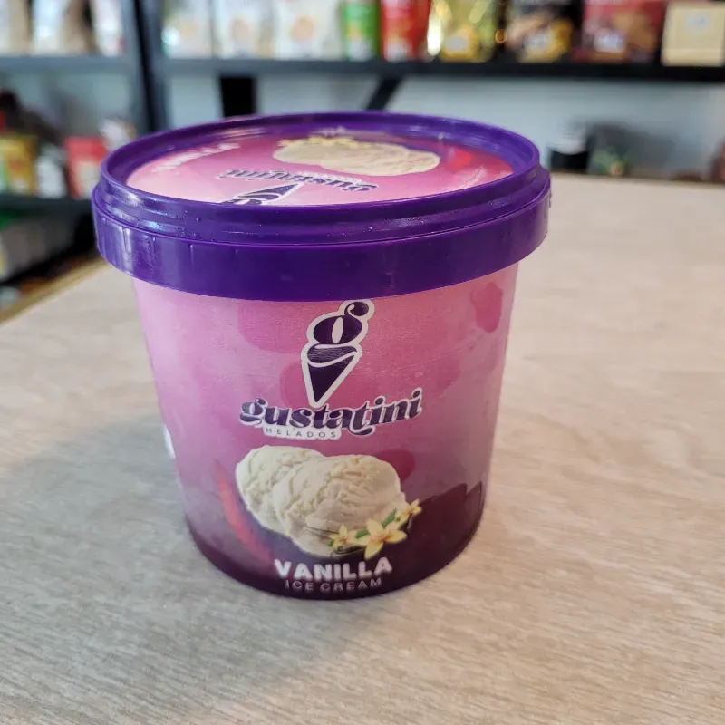 HELADO GUSTATINI SABOR VAINILLA 500ML