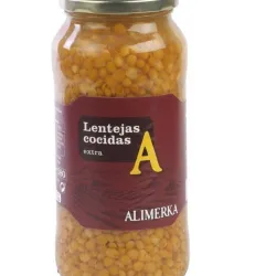 Lentejas Cocidas Extra Alimerka 570GR