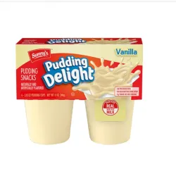 Natilla de vainilla Sunny' s (4 x 92.1 g 