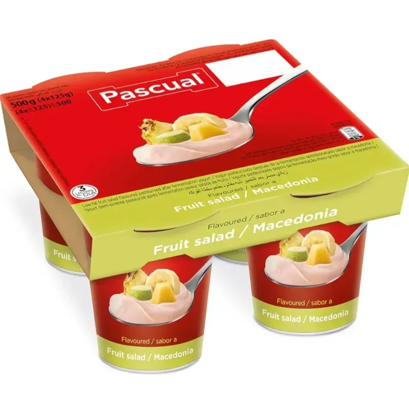 Pack de 4 yogurt(Macedonia) 500 gr
