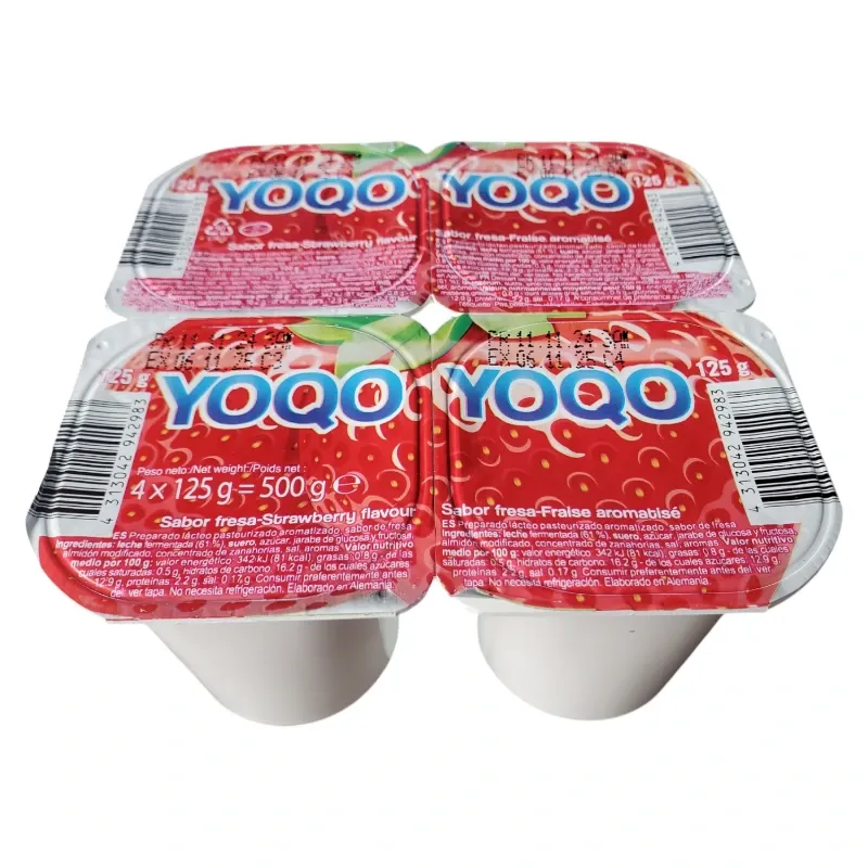 Pack de 4 Yogurts de Fresa 500ml