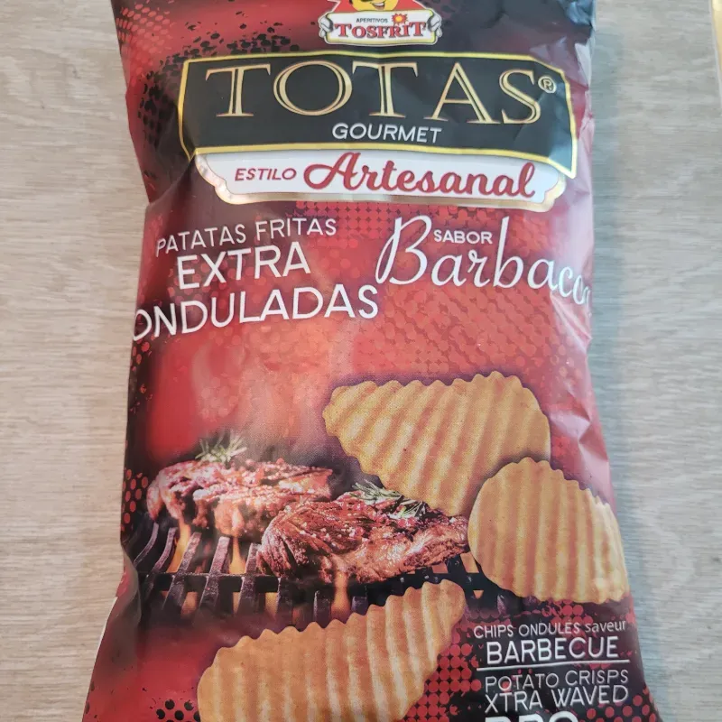 PAPAS SABOR BARBACOA 130GR