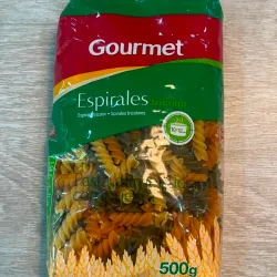 Pasta Espirales Tricolor 500g