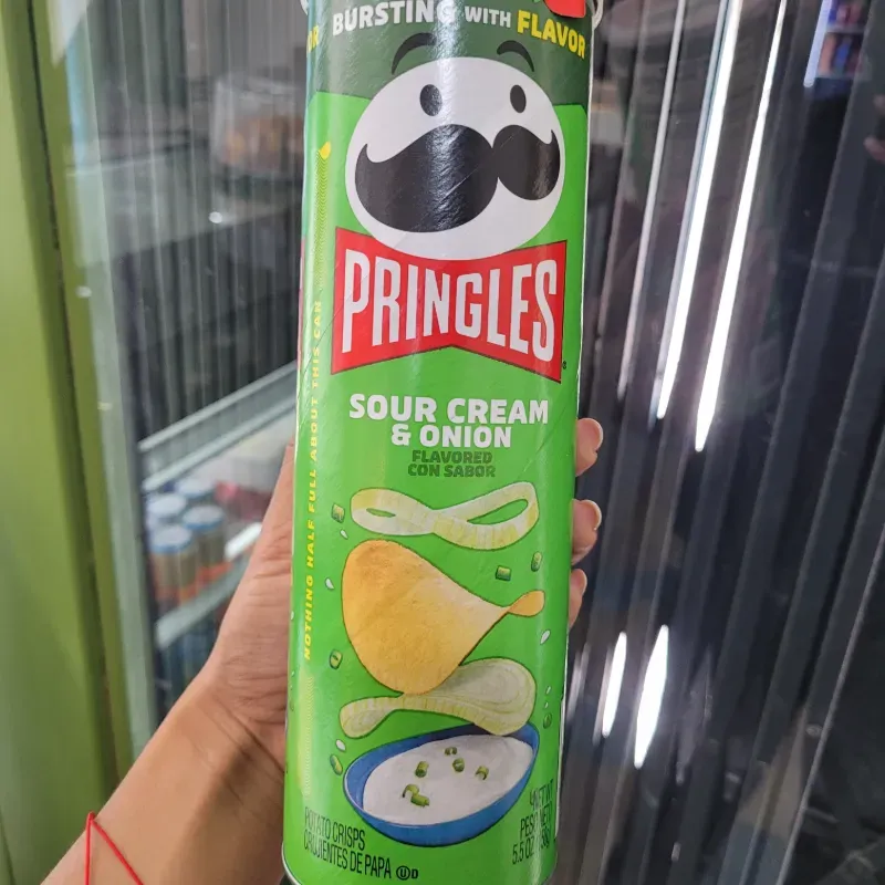 Pringles de crema ácida y cebolla 149gr