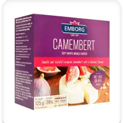 Queso camembert Emborg 125 g