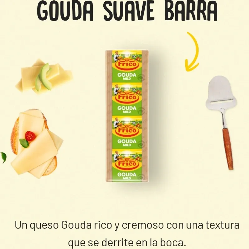 Queso Gouda Frico 1kg