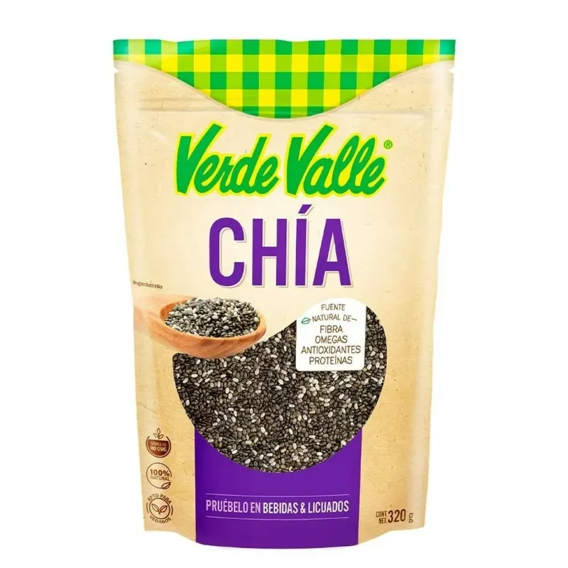 SEMILLA DE CHIA VERDE VALLE 320GR