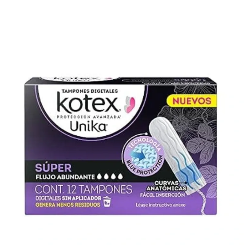Tampones Kotex 12 unidades