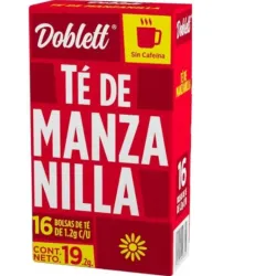 TE DE MANZANILLA DOBLETT(16 bolsas)