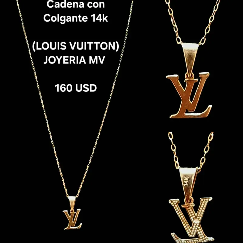 Cadena 14k LOUIS VUITTON