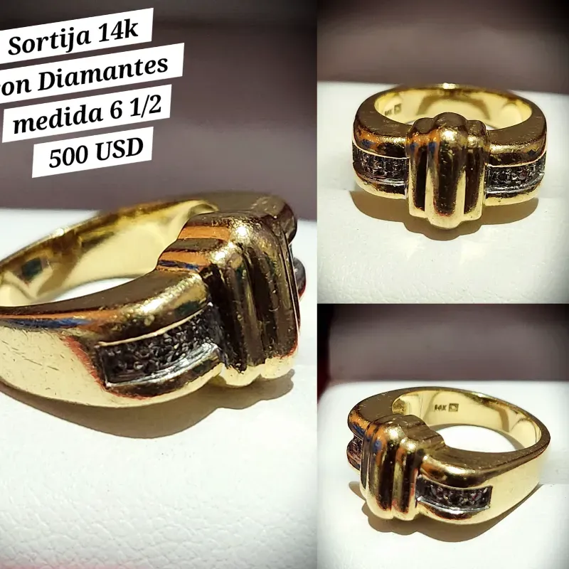 Sortija 14k 