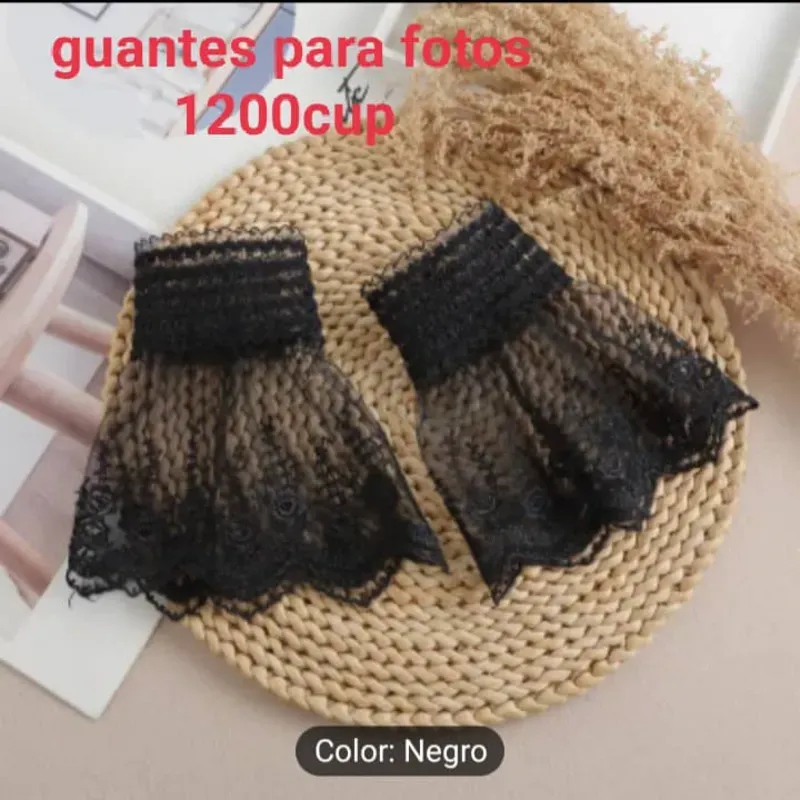 Guantes para fotos 